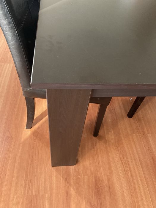 Mesa de jantar extensível - 4 cadeiras oferta