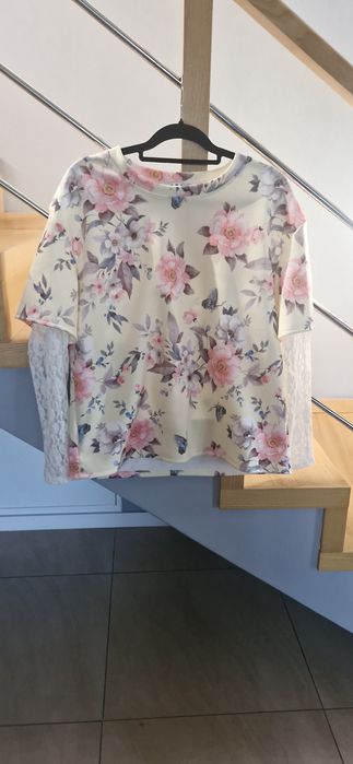 Bluza w kwiaty L/XL