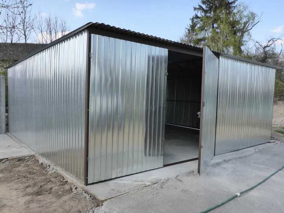 Garaż blaszany Blaszak 3x5 3x6 4x5 4x6 PROMOCJA garaże WZMOCNIONE producent