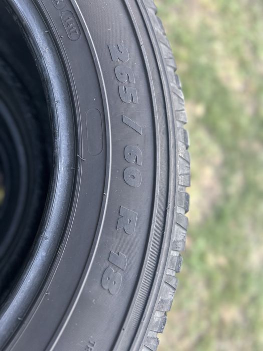 Michelin latitude cross 265/60 18