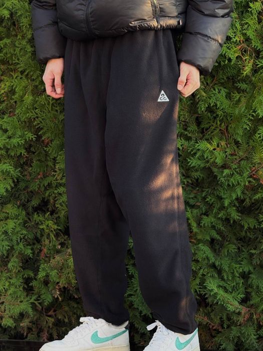 Штаны ACG мужские черные флисовы штани Nike ACG чоловічі Найк Асдж