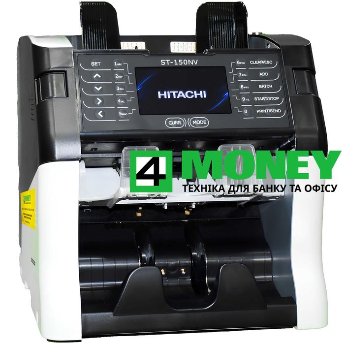 Счетчик HITACHI ST-150NF Магнер КАК НОВЫЙ СОРТИРОВЩИК банкнот, денег