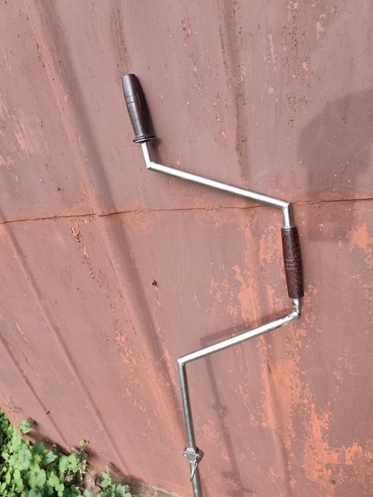 Ледобур, бур для зимней рыбалки, нержавеющая сталь