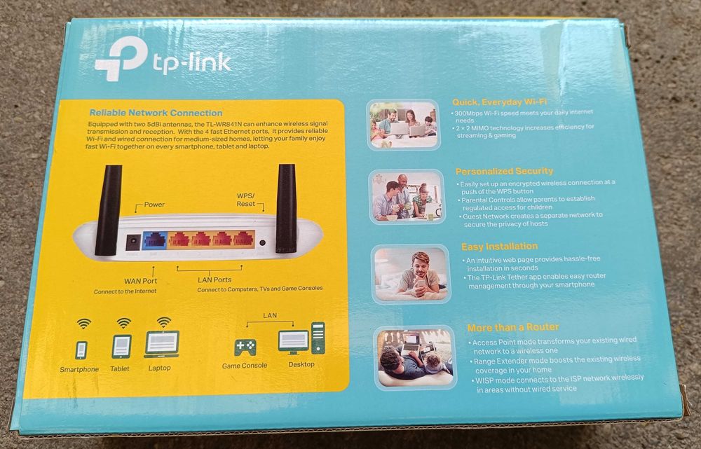 Router TP-Link TL-WR841N64286573144962122