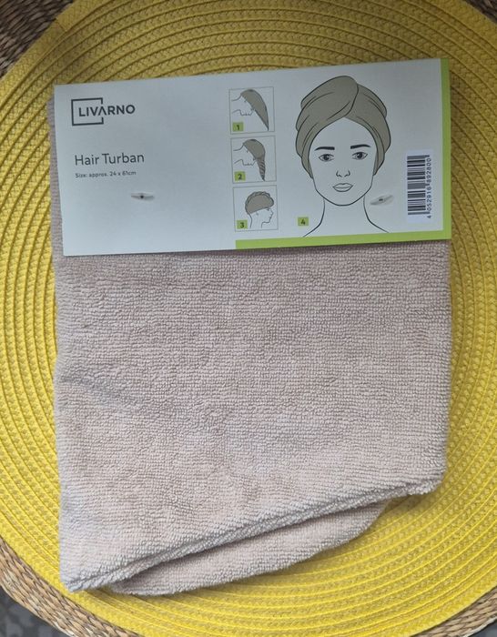 Turban po kąpieli