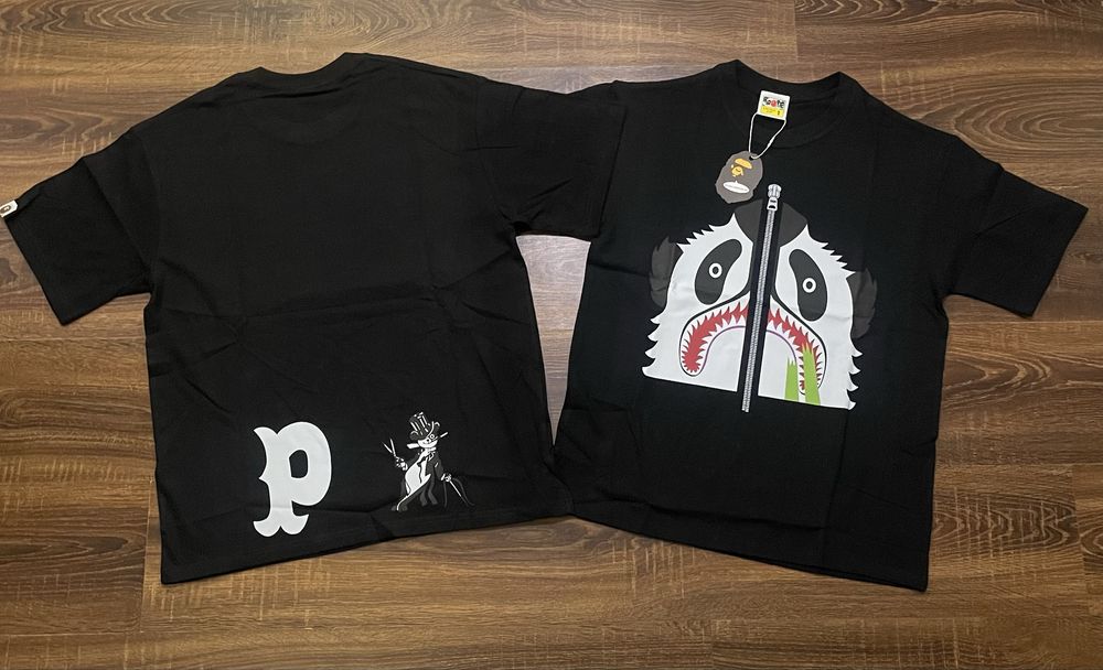 !!БЕЗ ПЕРЕДОПЛАТИ!! Футболка bape panda , bape panda футболка , бейп панда бейп панда футболка футболка , бейп футболка