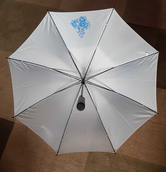 Parasol biały do ślubu nowy