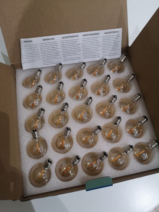 Lâmpadas G20 (set de 25)