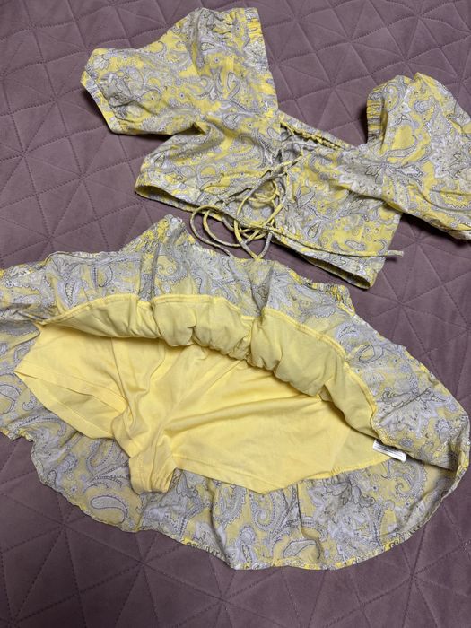 Костюм H&M топ та спідниця
