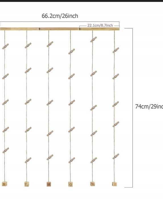Wiszaca ramka na zdjęcia
