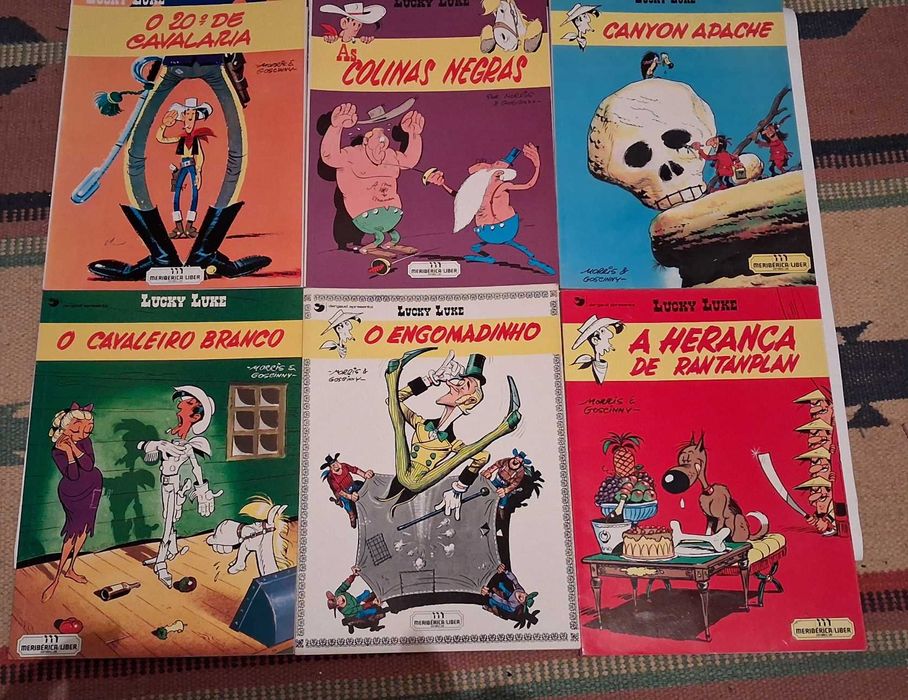 Livros Bd Lucky Luke anos 90