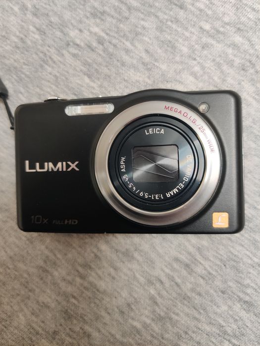 Panasonic Lumix DMC-SZ7 Black Aluminum Фотоапарат фотокамера