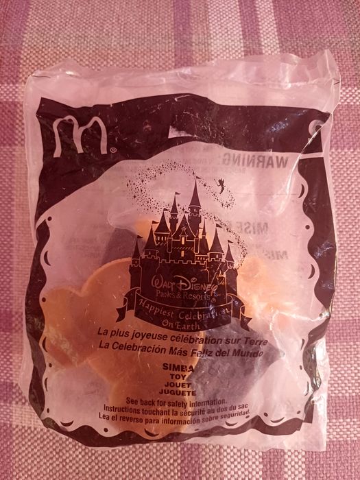 Іграшка Mc Donalds happy meal Lion King/Король Лев Сімба 2005 р
Нова в