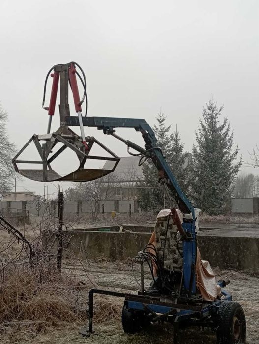 Кран маніпулятор до мотоблока