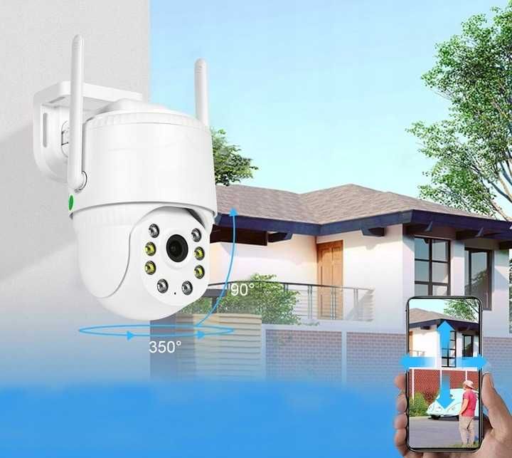 KAMERA Ip wifi zewnętrzna obrotowa 3MP smart ZOOM detekcja wodoodporna