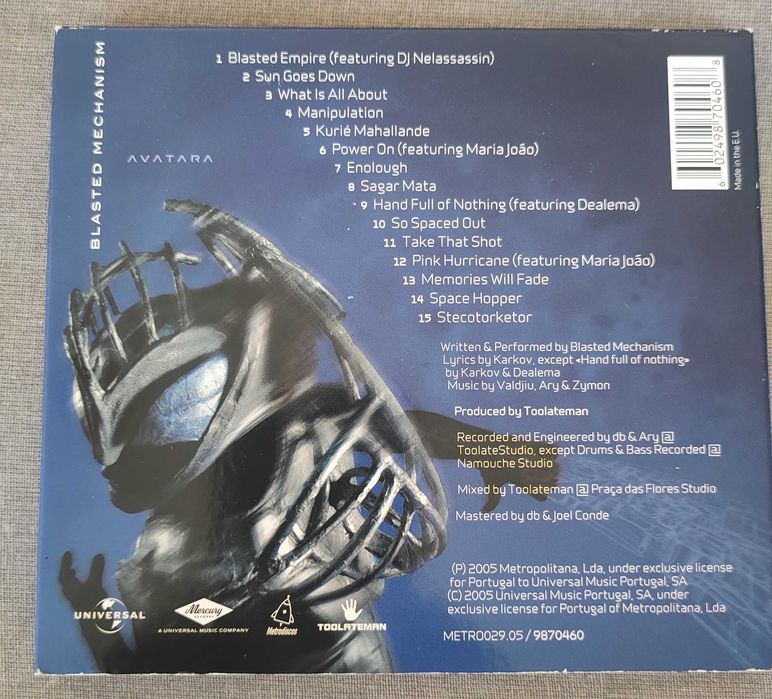 2 cd's de Blasted Mechanisn