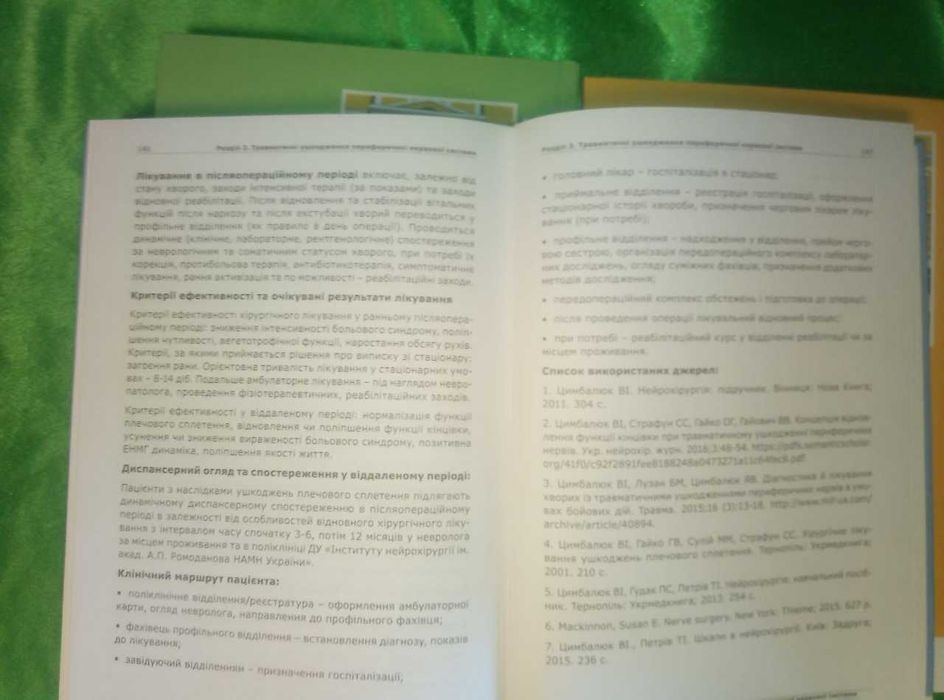 Комплект книг Стандартизація в нейрохірургії Медицина