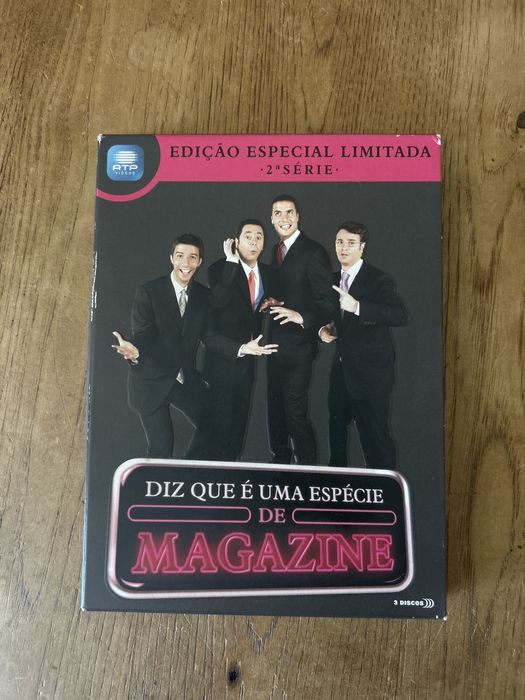 Gato fedorento Diz que é uma espécie de magazine DVD