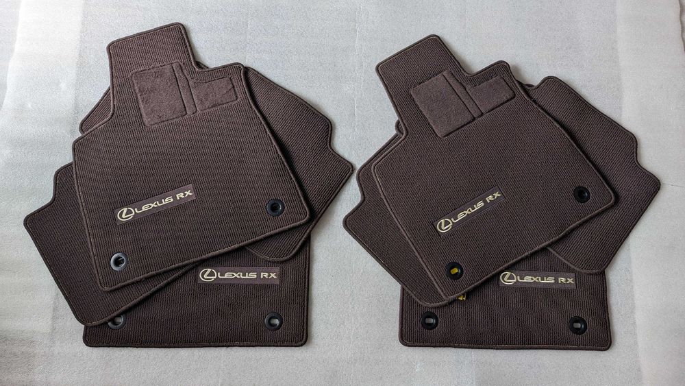 Lexus RX 2016-2022 Ковры коврики килимки коври Новые Оригинал в салон