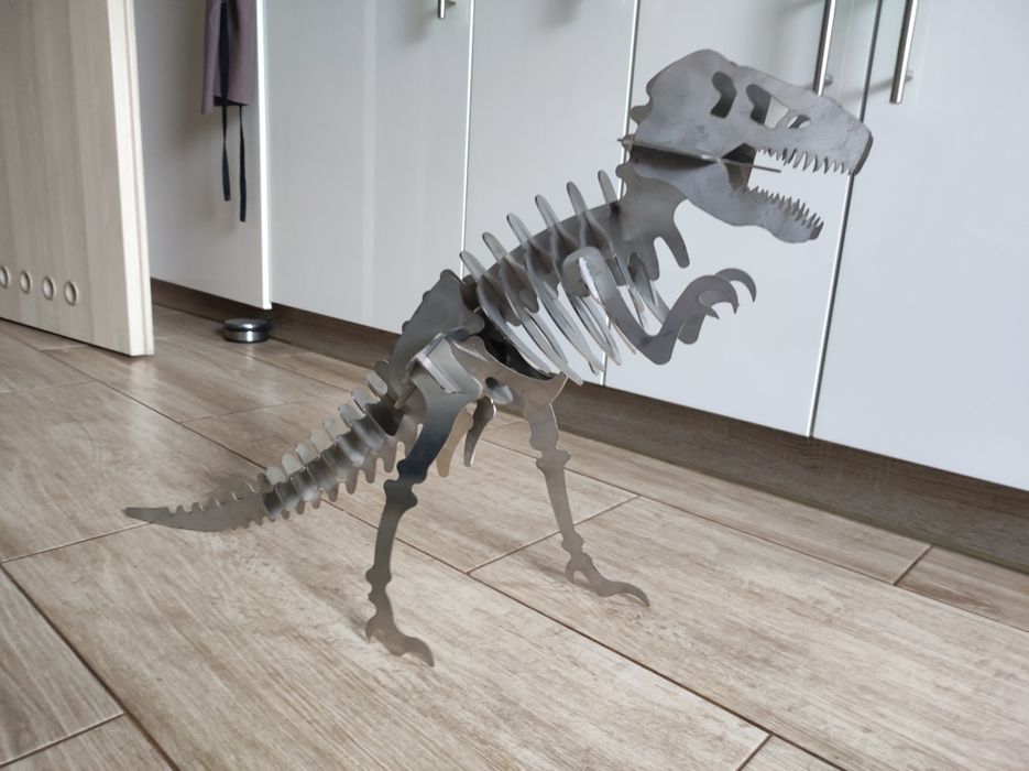 Dinozaur 3D Metal Duży