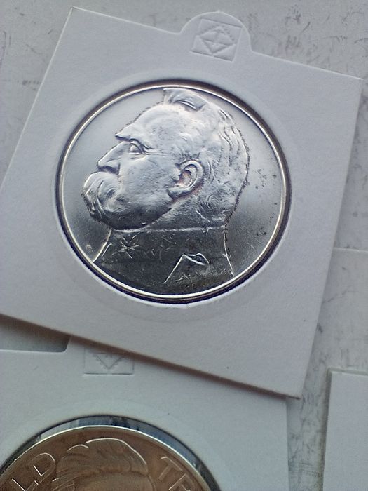 Moneta--2zł Żaglówka--1936-srebro