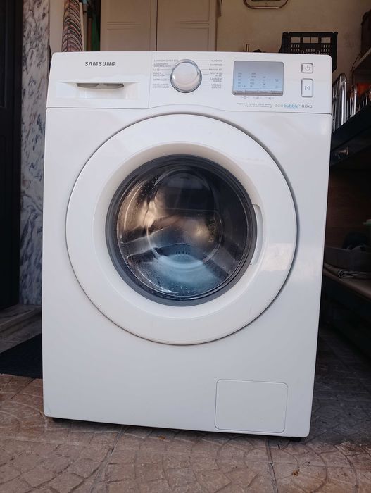 Máquina de lavar roupa samsung ecobubble 8kg