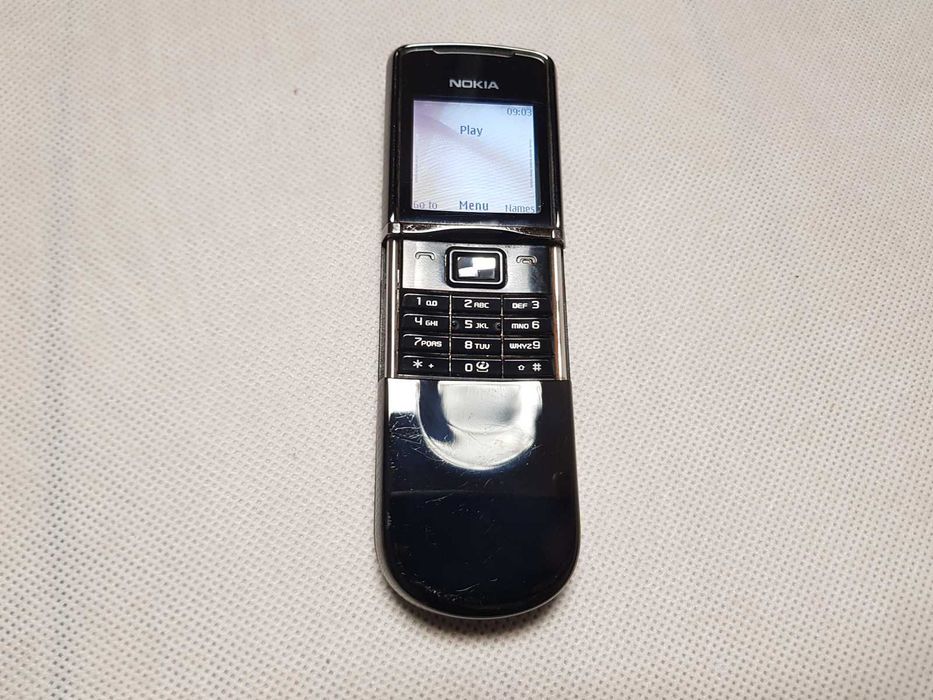 NOKIA 8800 RM-165 / Czarna z ładowarką