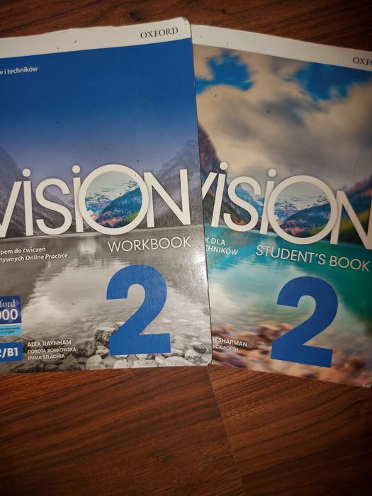 Podręcznik do j.angielskiego vision 2 + ćwiczenia