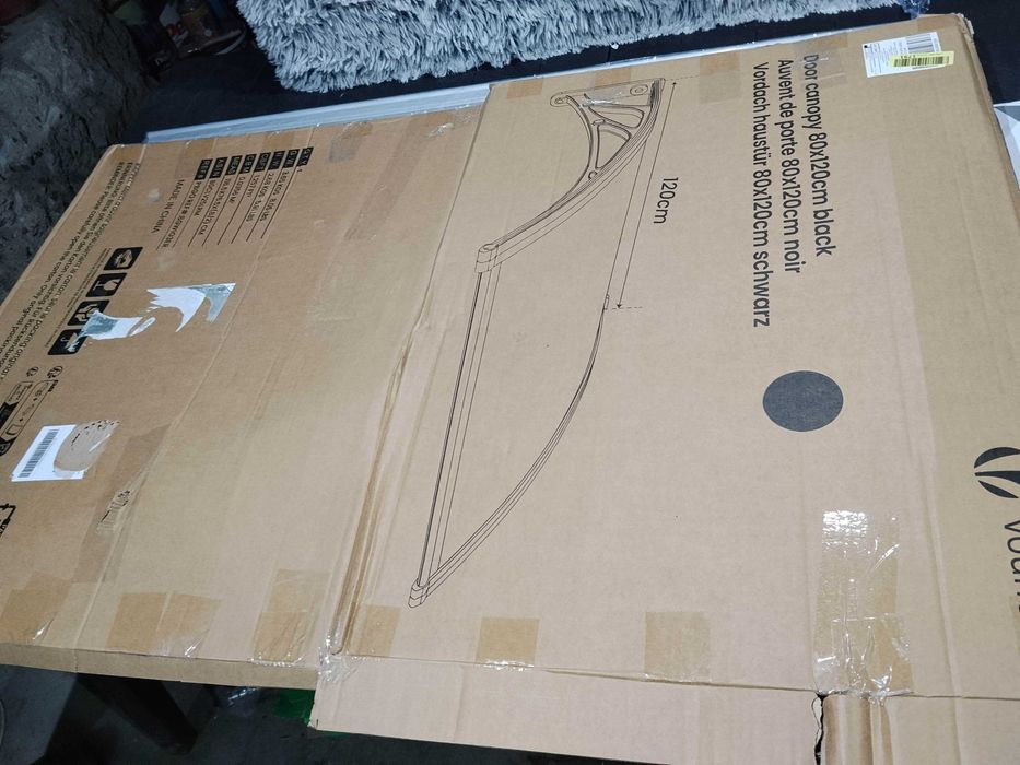 Daszek nad drzwi Vounot 80 cm x 120 cm