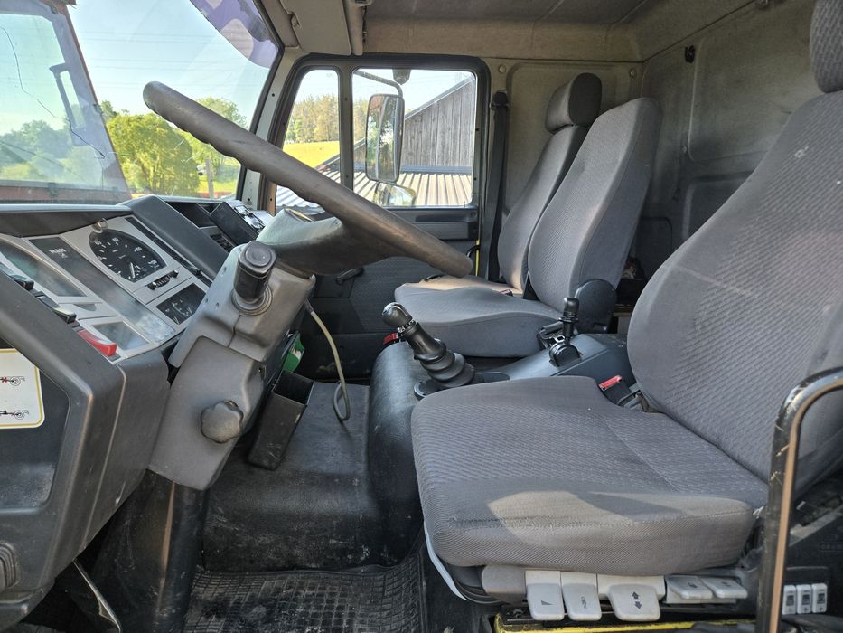 Man 8.163 + HDS Samochód Ciężarowy
