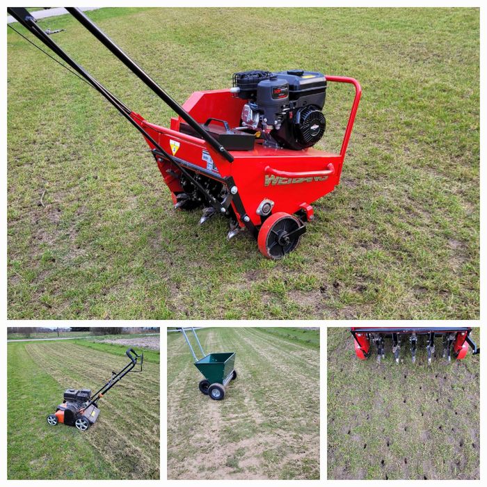 Aeracja trawnika-usługi