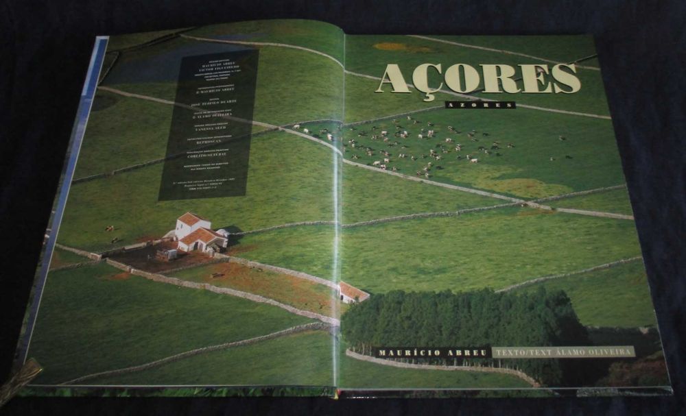 Livro Açores Azores Maurício Abreu
