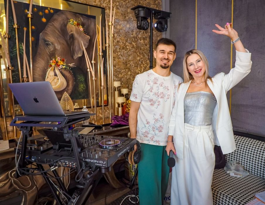 ВЕДУЧА веселих свят Юлія Стелар + діджей