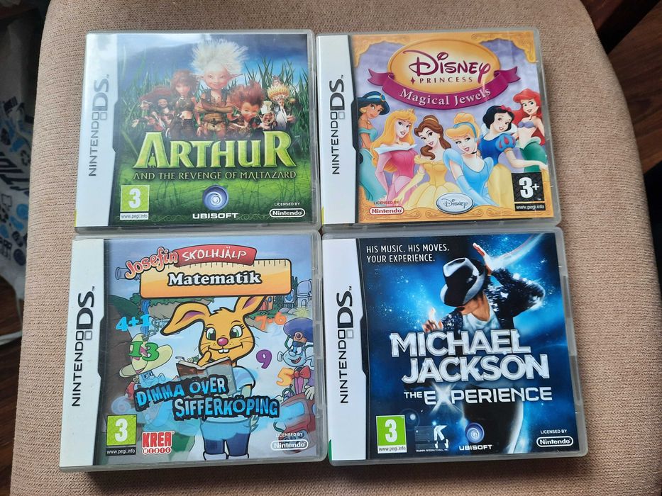 Konsola Nintendo DS Lite + GRY