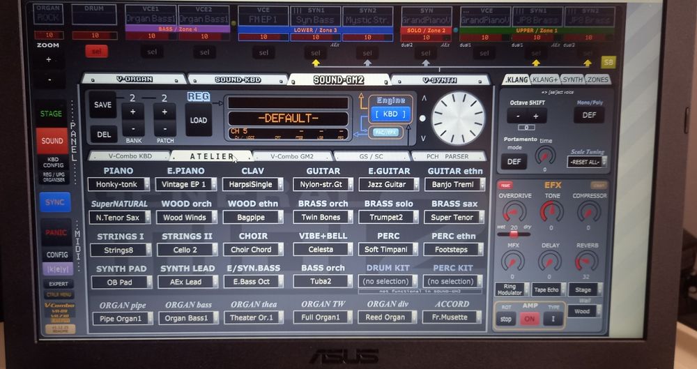 Teclado Roland VR-09-B