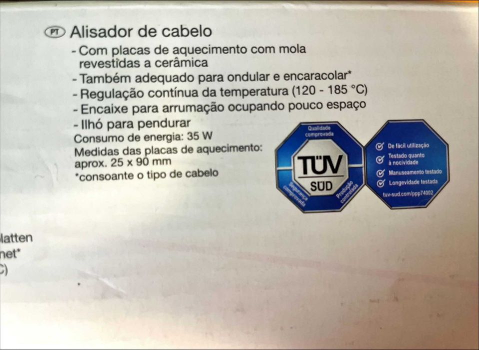 SILVERCREST® Personal Care - Alisador de Cabelo