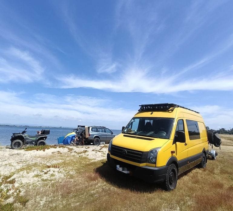 Vw volkswagen crafter autocaravana 2016 reboque motos 
Motor 2.0