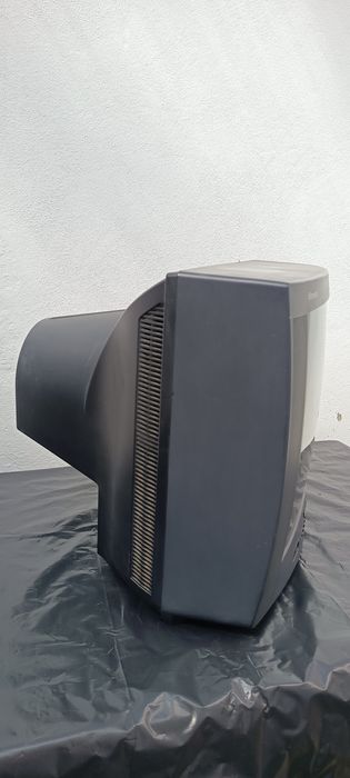 televisão antiga de tubo CRT Samsung