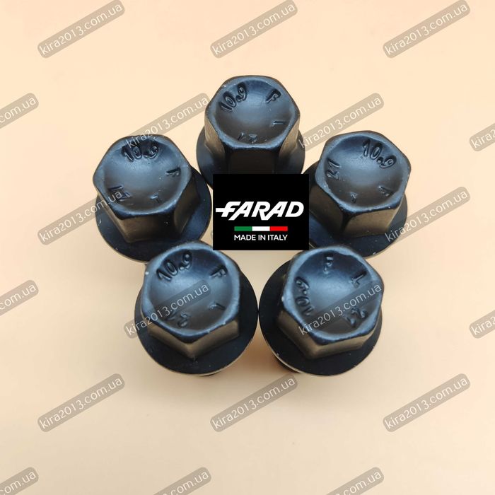 Черные колесные болты М14х1,5х28мм конус Черные болты Ауди Фольксваген