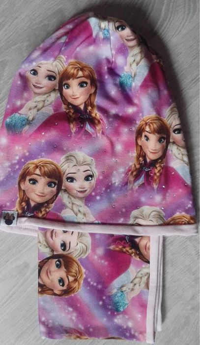 Czapka komplet frozen producent polski
