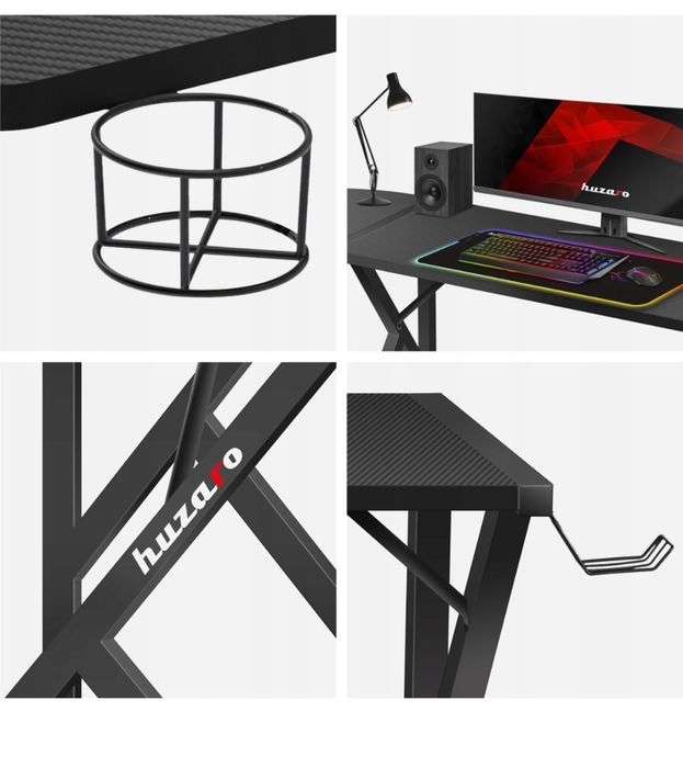 Biurko gamingowe HUZARO
