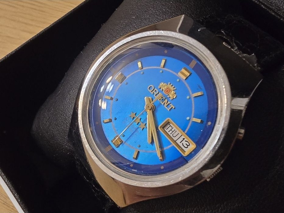 Zegarek męski Orient 3 Star Crystal – automat, 21 jewels