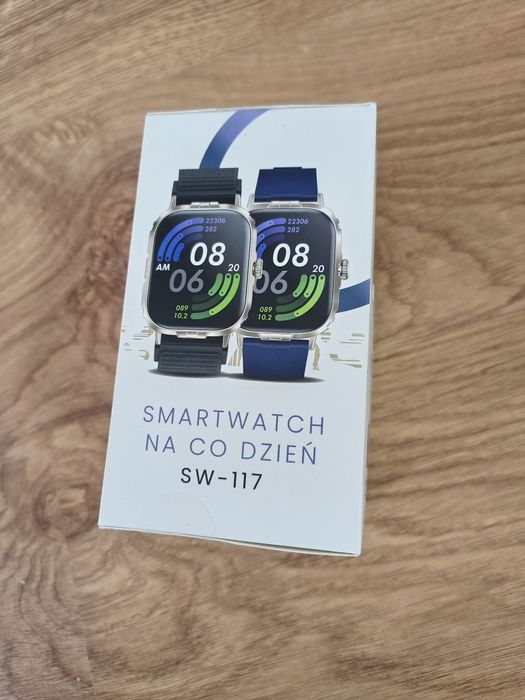 Smartwatch krokomierz ciśnieniomierz. Nowy nie otwierany,prezent