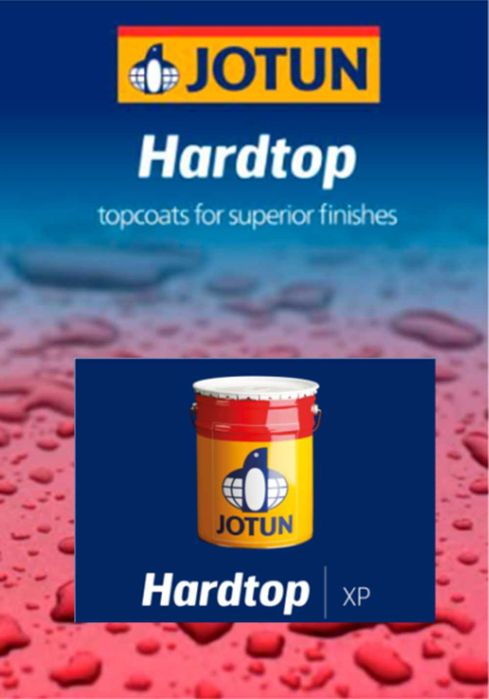 Farba Hardtop Xp Jotun Poliuretanowa Połysk Kolory Żółte 5L