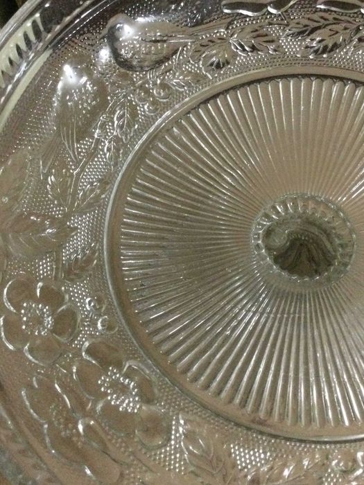 Fruteira de Vidro antiga (Vintage)