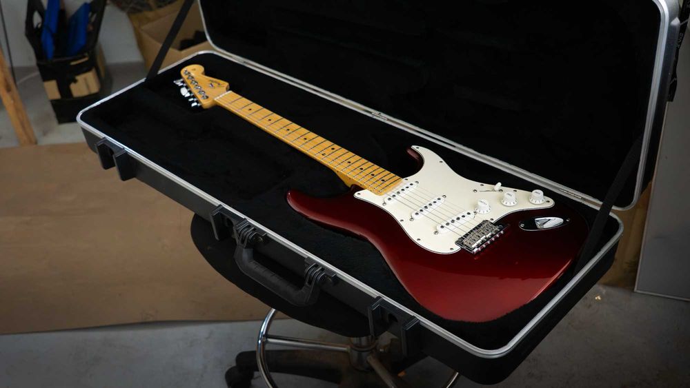 Fender American Standard 2008 Candy Cola Red