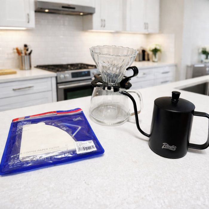 Набір для приготування фільтр кави. Bincoo