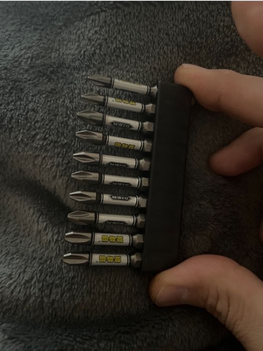 Набор 10шт високоякісних високоміцних 10шт біт хрестова викрутка ударн