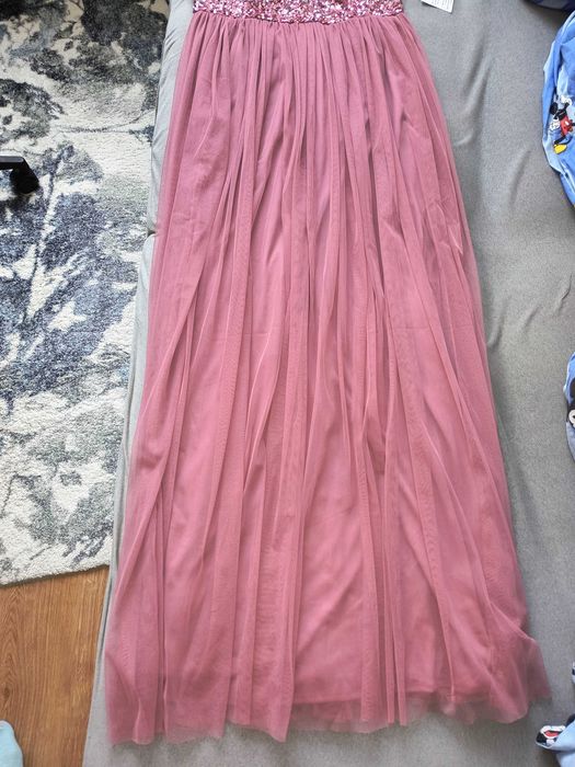 Nowa sukienka Maya Deluxe r. 14/42/XL cekiny zwiewna