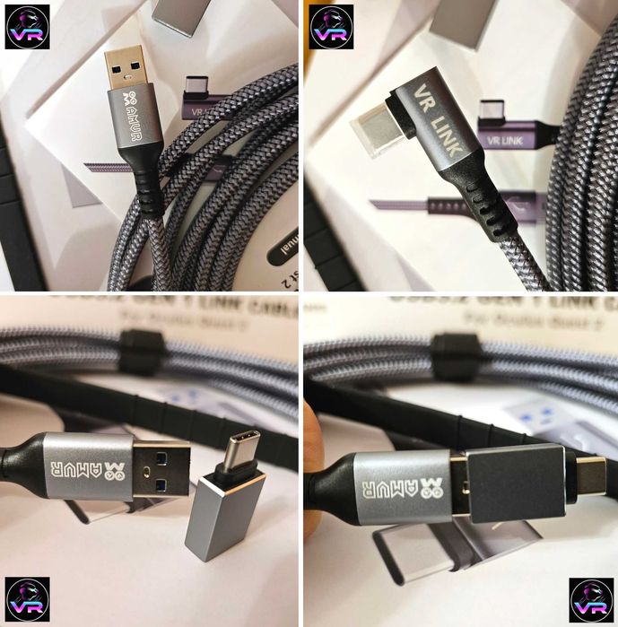 ‼️ Кабель AMVR Link Cable 5m Oculus Quest 2, Meta Quest 3, 3S